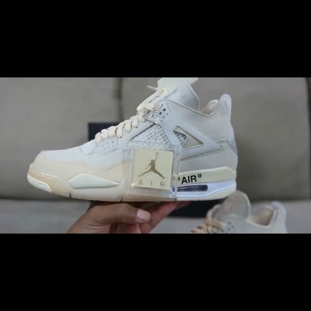 Jordan off white retro 4s